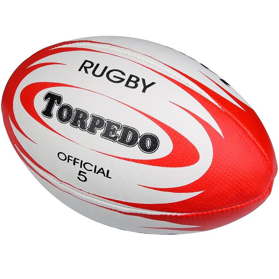 Piłka rugby Connect Torpedo czerwony 5