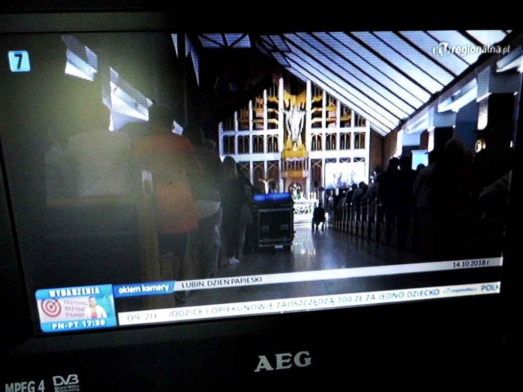 PRZENOŚNY TV LCD AEG CTV 4945