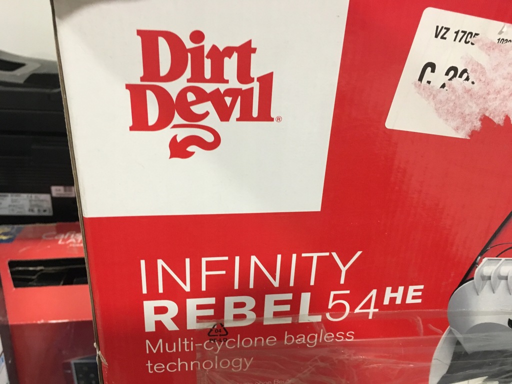 Odkurzacz Dirt Devil Infinity Rebel 54HE dd52540