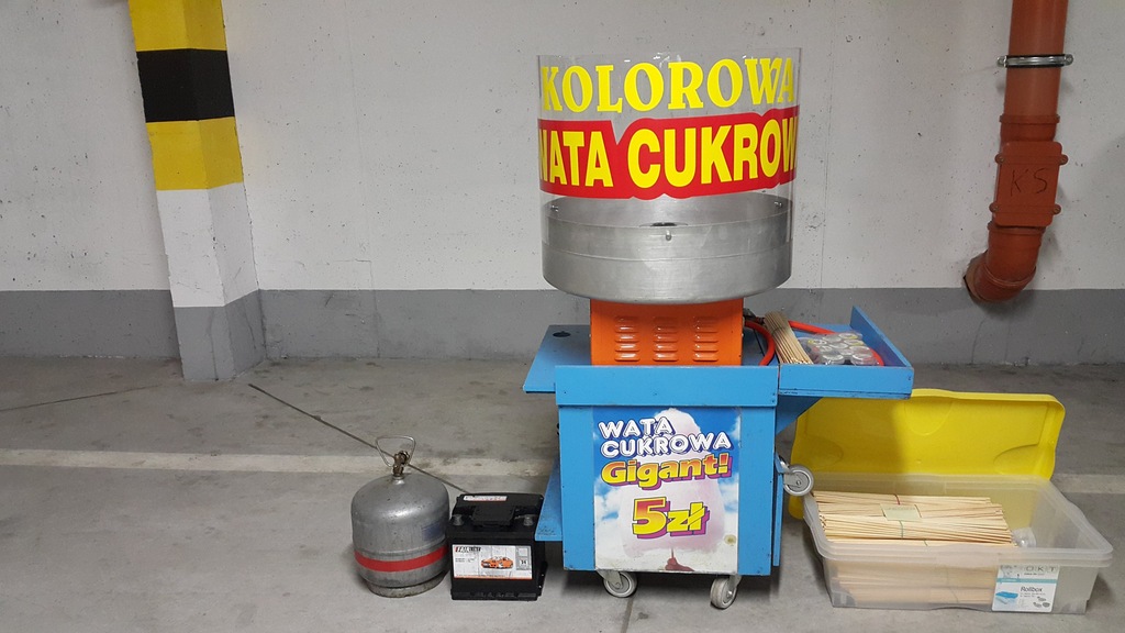 WATA CUKROWA MASZYNA DO WATY CUKROWEJ OKAZJA WAWA!