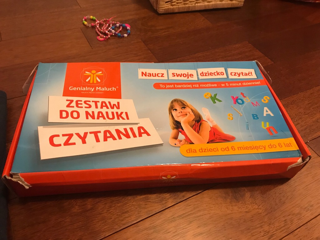Zestaw do nauki czytania Genialny Maluch