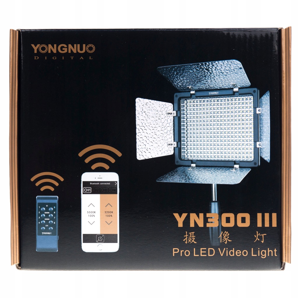 LAMPA DOŚWIETLAJĄCA YONGNUO YN-300 LED FOTO-VIDEO - 6558491217 ...