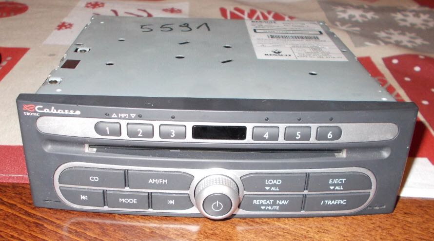 Radio Zmieniarka CD Cabasse Renault Espace IV 7261204051