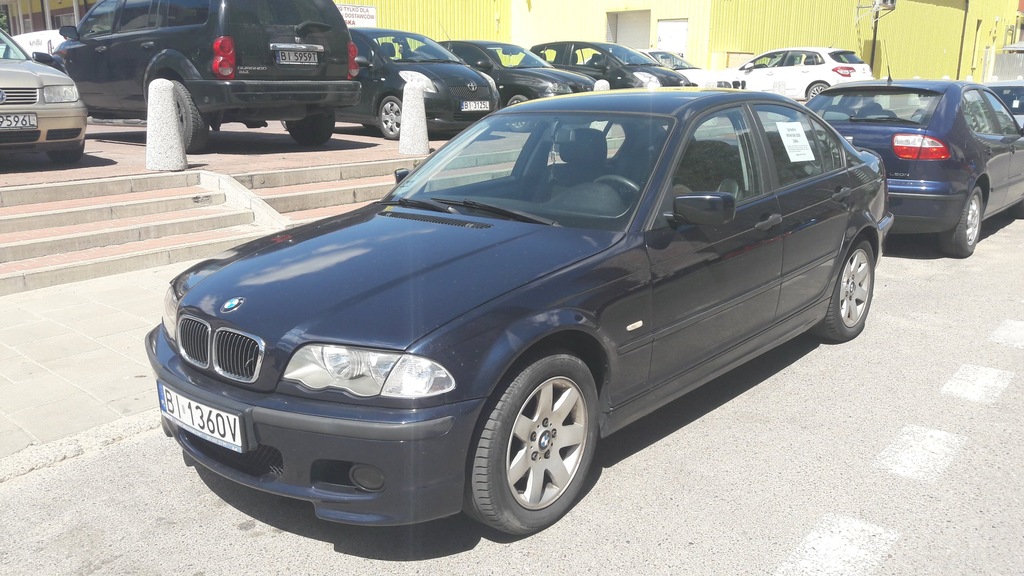 BMW E46 320D 2000r hak, alufelgi, bez wkładu