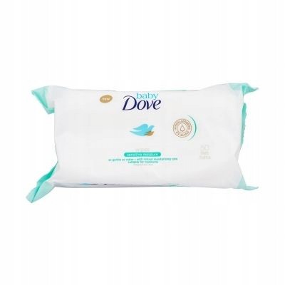 Dove Baby Sensitive Chusteczki oczyszczające 50szt