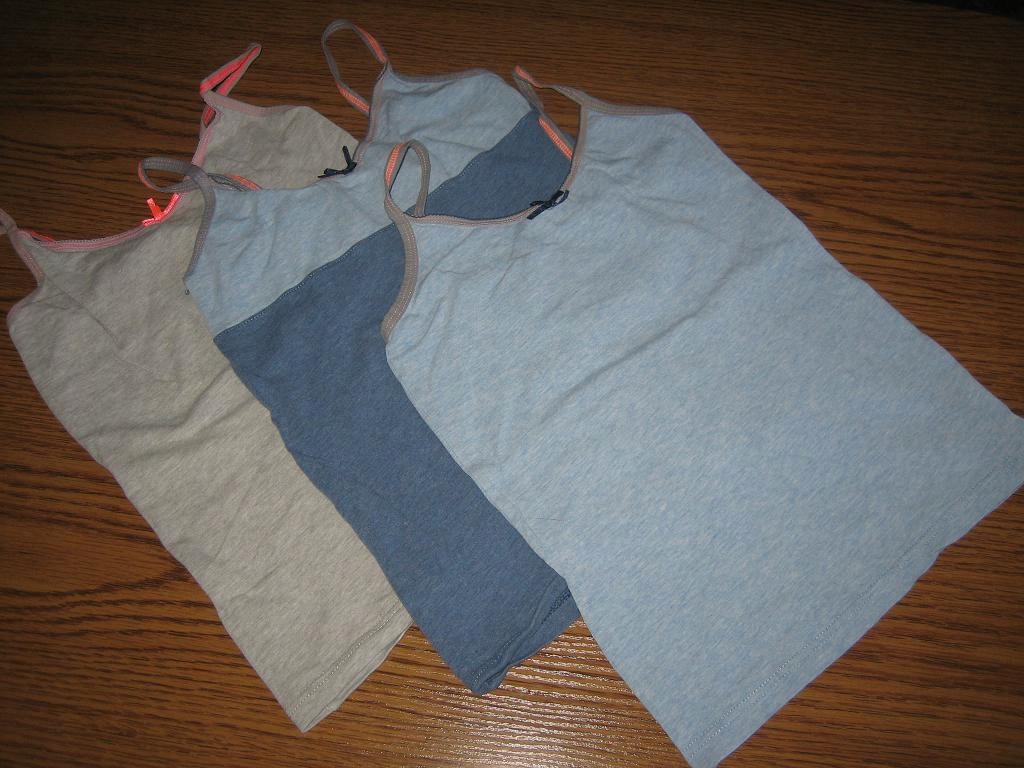 3 pack koszulki topy r ok 116-122cm