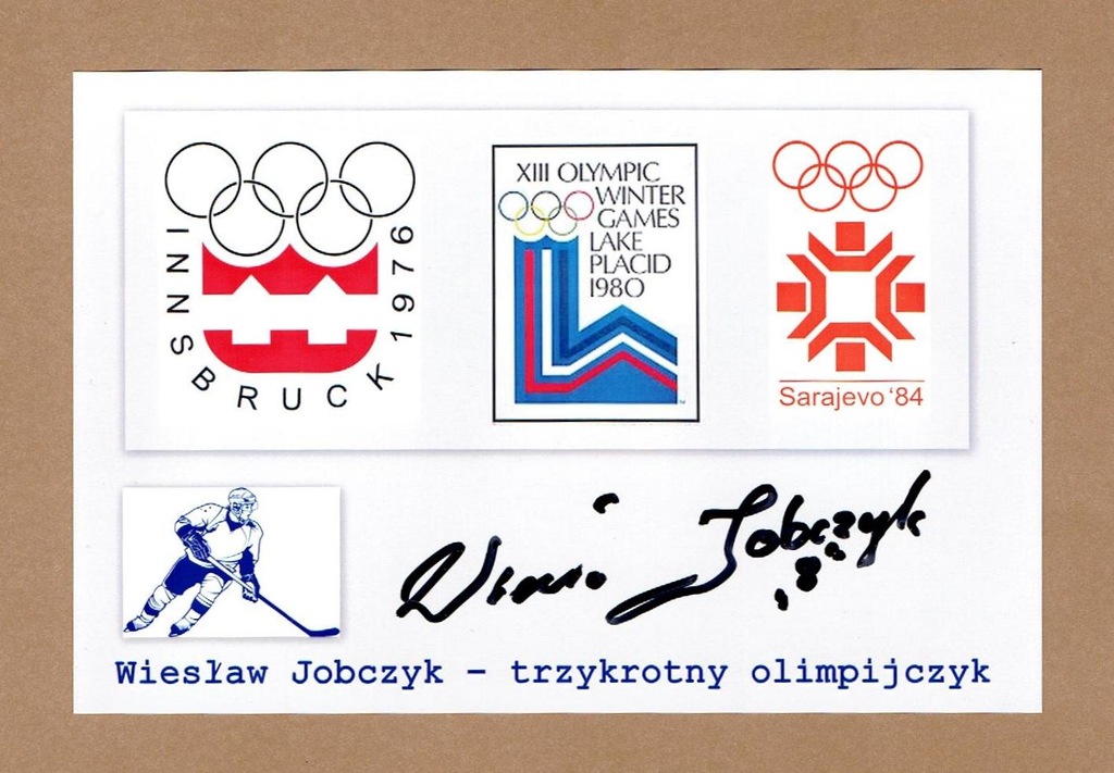 Wiesław Jobczyk - autograf