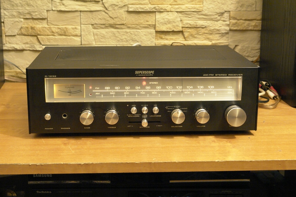 SUPERSCOPE BY MARANTZ R-1232 # VINTAGE # GWARANCJA