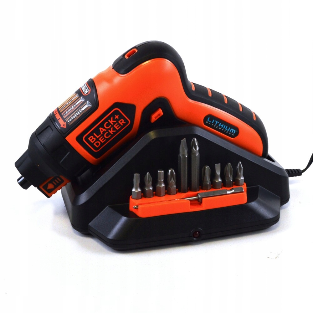 Wkrętarka wkrętak Black & Decker AS36LC + baza