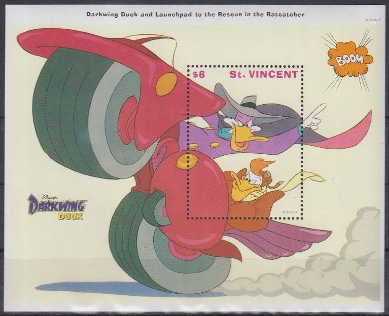 DISNEY BAJKI DZIELNY SUPER AGENT KACZOR DARKWING