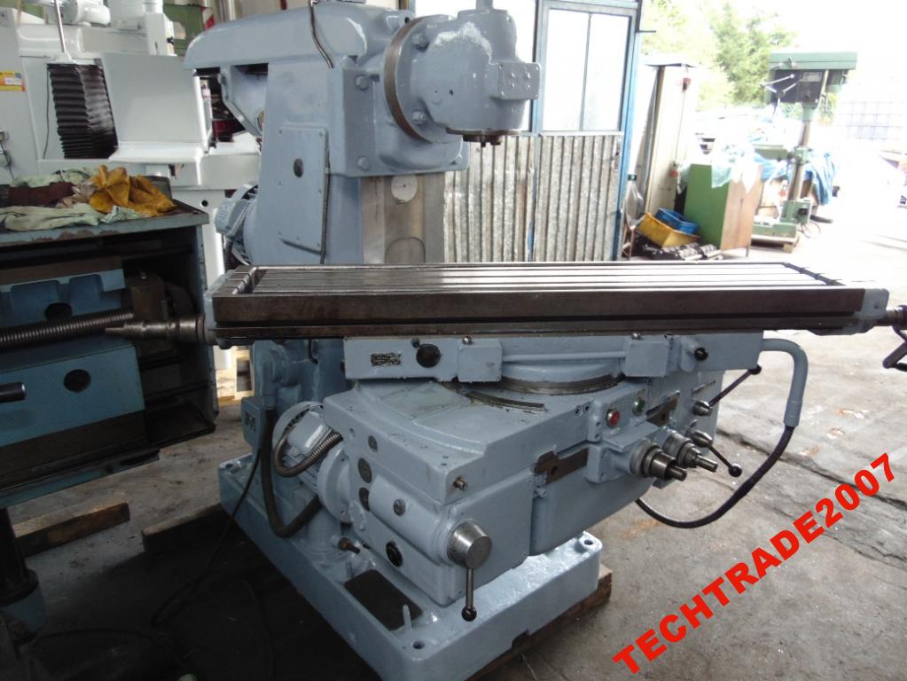 FREZARKA UNIWERSALNA F1-250 + DTR stół 250x1250 mm