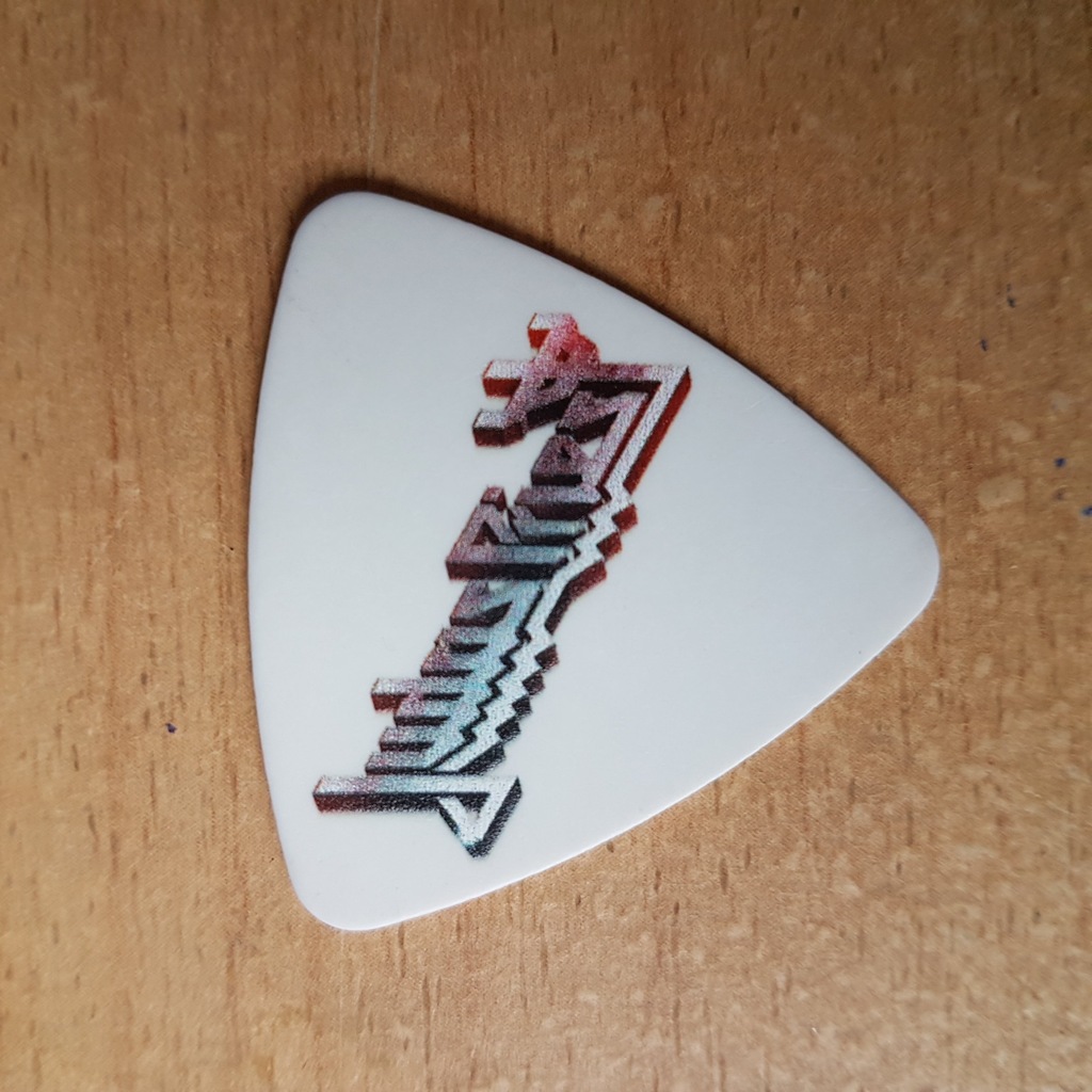 Judas Priest - kostka gitarowa koncert Katowice