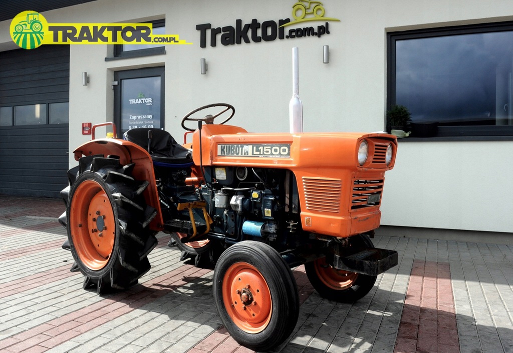 Japoński mini traktorek KUBOTA L1500 2x4 15KM