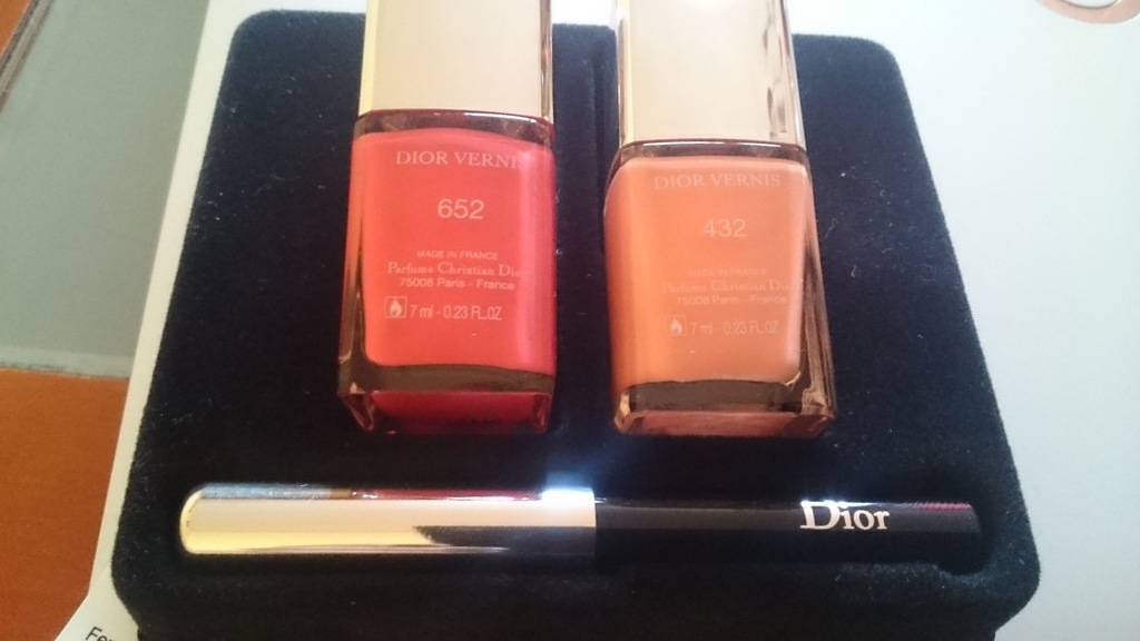 Dior kit manicure lakiery do paznokci