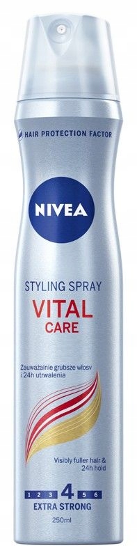 Nivea Hair Care Lakier do włosów Vital Care 250ml