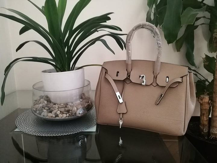 Torba torebka Hermes beżowa nowa