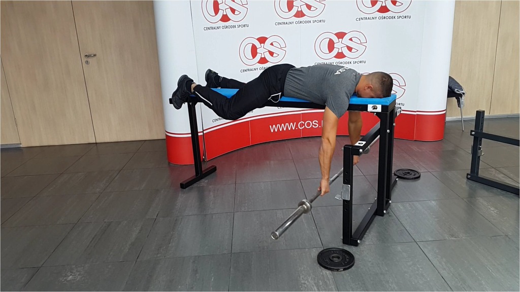 ŁAWKA DO DOCIĄGANIA SZTANGI, licytacja od 1zł