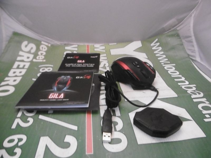 MYSZ GENIUS GX GAMING GILA 8200DPI + STEROWNIKI