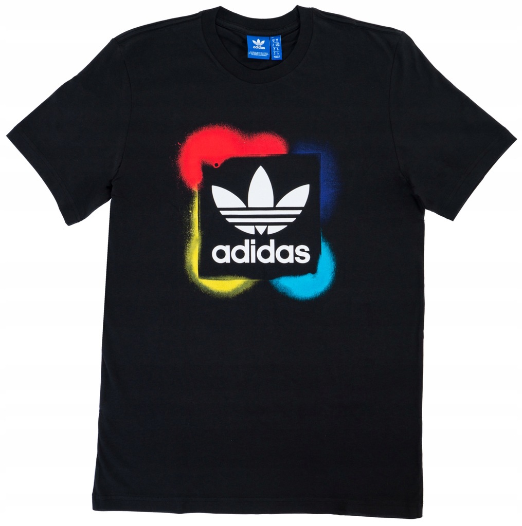 KOSZULKA ADIDAS MĘSKA BS3278 RECTANGLE R. M