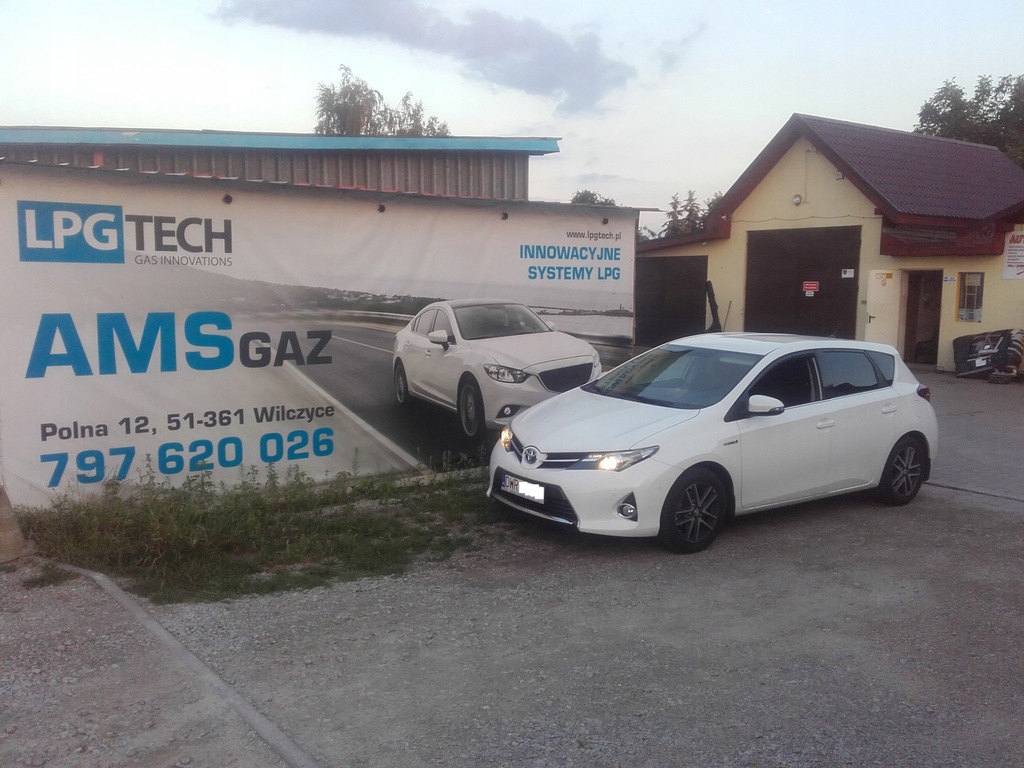 MONTAŻ INSTALACJI LPG auto gazu Wrocław AMS GAZ