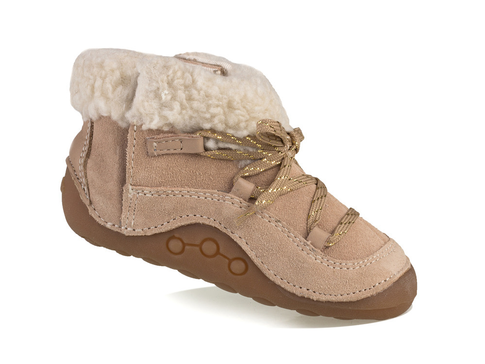 Buty dla bobasa zimowe niemowlę ciepłe CLARKS 20