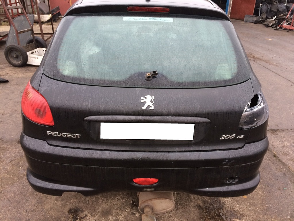 Klapa Bagaznika Peugeot 206 Fl 2004 Exl Pe07 7038887559 Oficjalne Archiwum Allegro