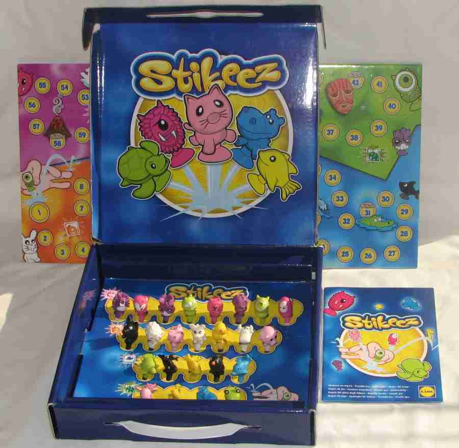 24 STIKEEZ FIGURKI ZWIERZĘTA – POTWORKI GRA 2 LIDL