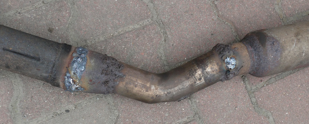 pipe header pipe right MERCEDES W140 6.0 S600 V12