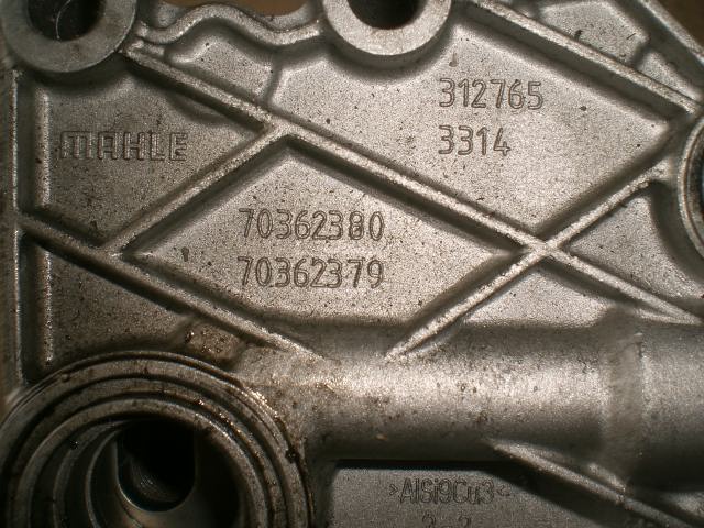 Gehäuse filter oil MERCEDES 2.2cdi A6511800665