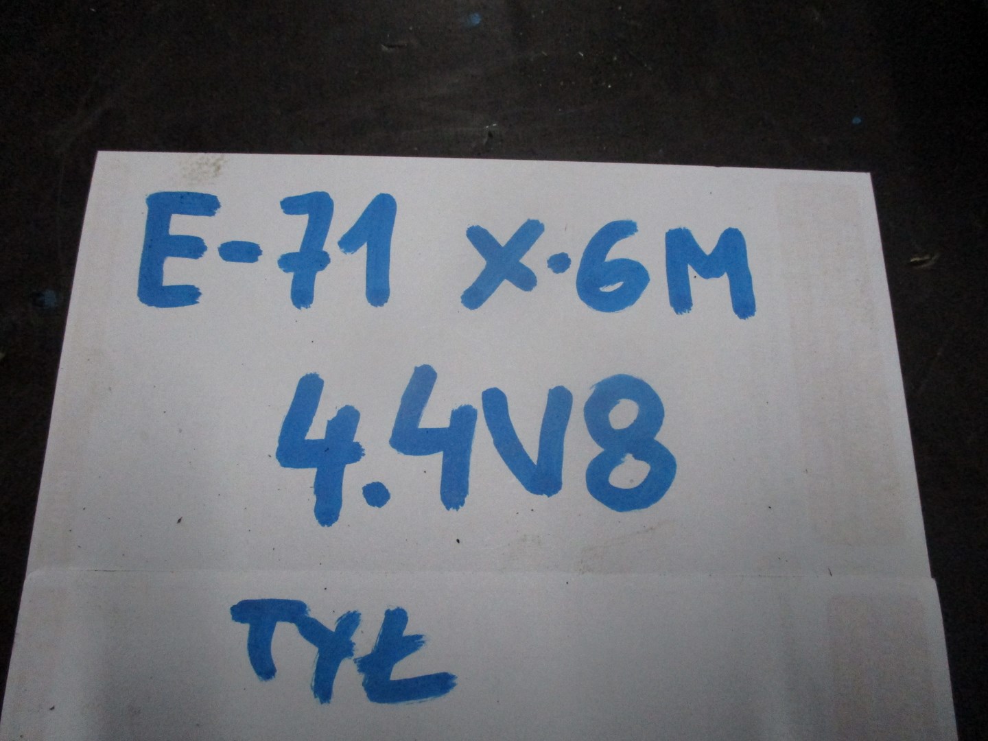 caliper calipers BMW X6 E71 ADAPTIVE DRIVE 4,4V8