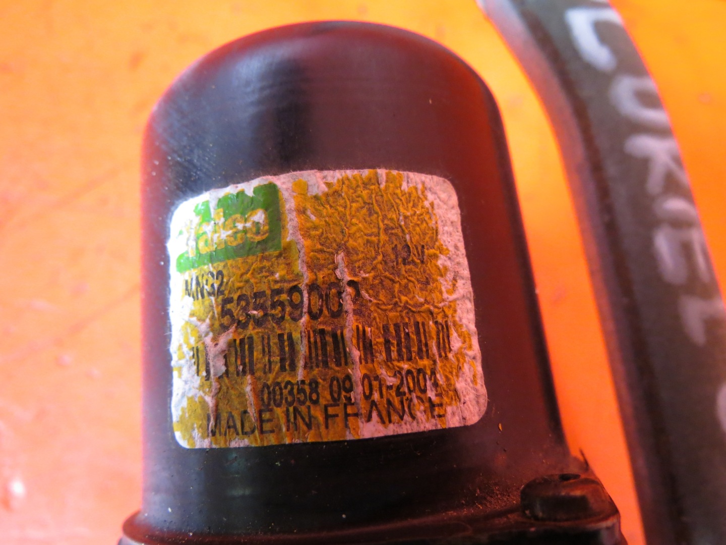 CITROEN C3 PLURIEL wiper mechanism front EU