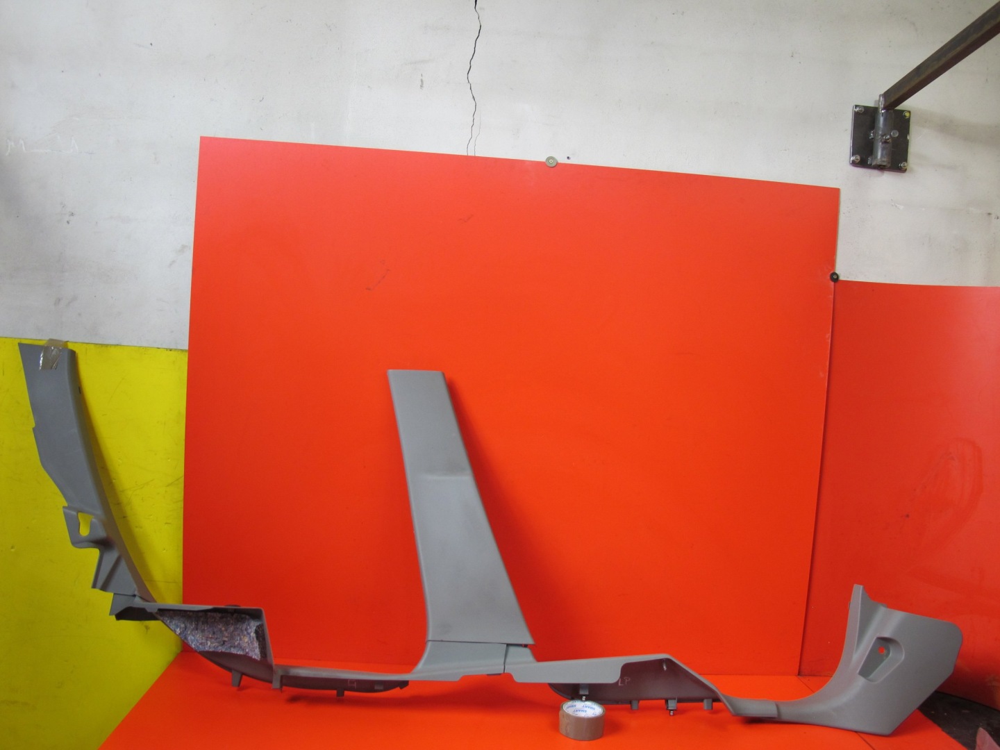 RENAULT ZOE cap cover of the threshold SLUPKA left