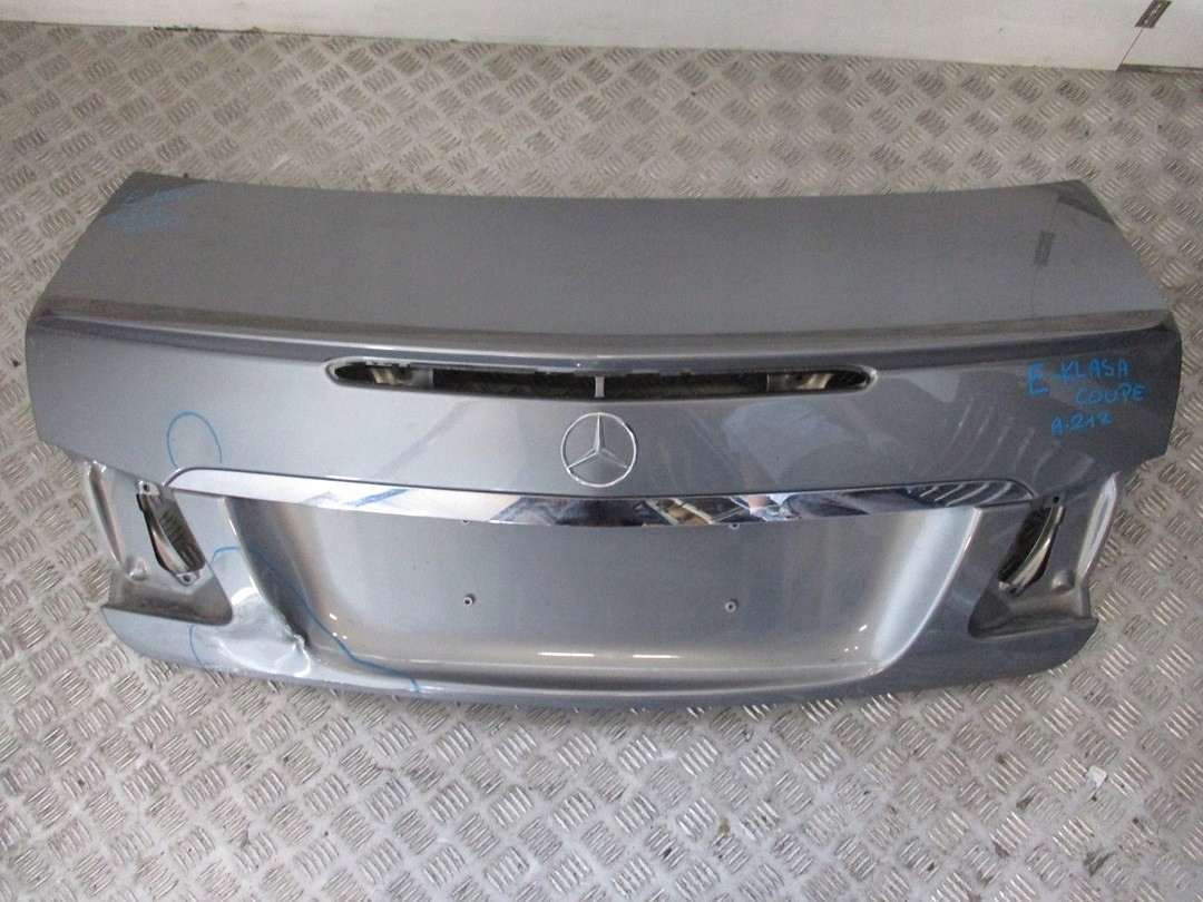 boot doors Mercedes E-klasa W 212 COUPE unprotected