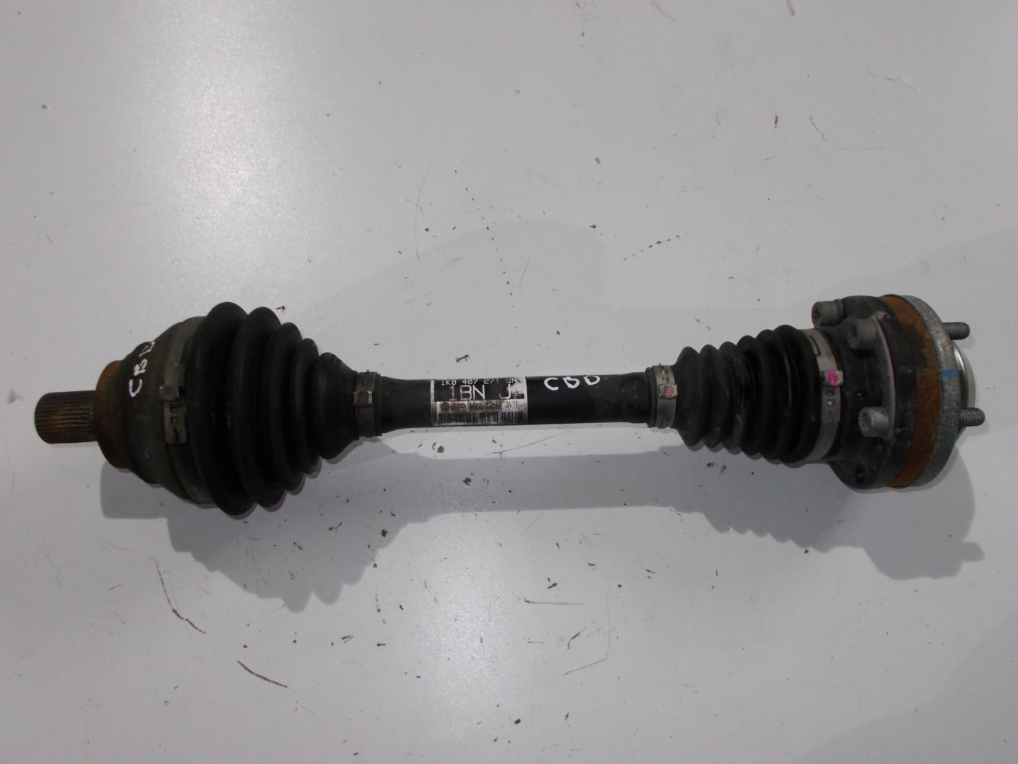 TOURAN OCTAVIA LEON 2.0 TDI semi-axis left 1K0407271BN