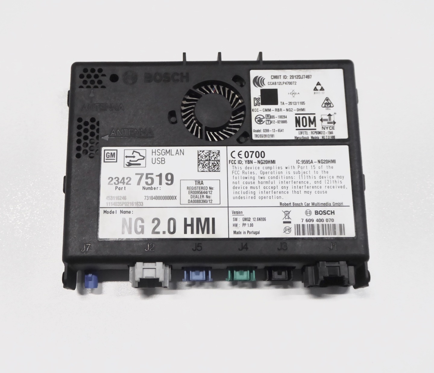 modulo HMI 2.0 23427519 OPEL INSIGNIA LIFT