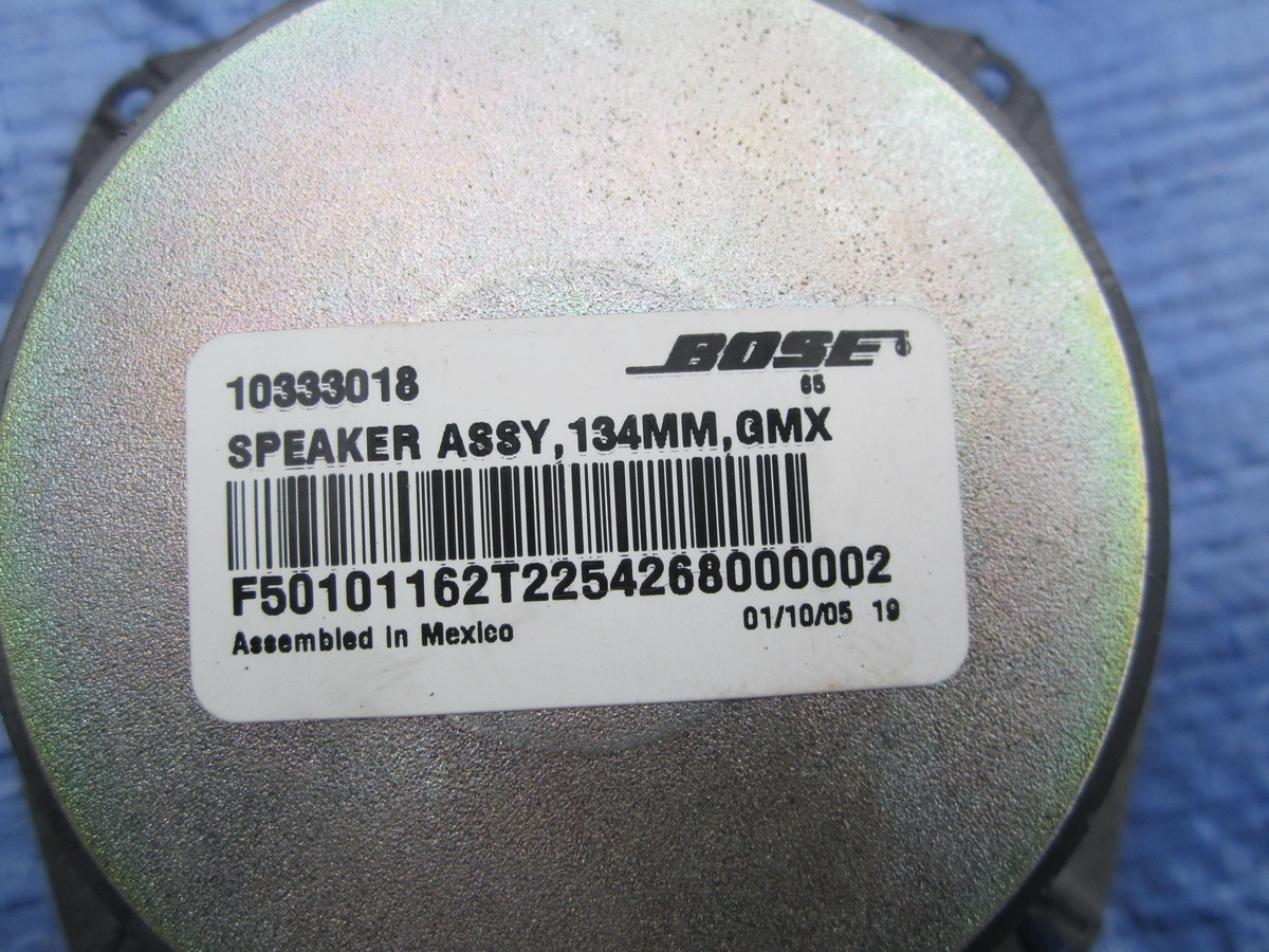 speaker Bose Chevrolet Corvette C6 10333018
