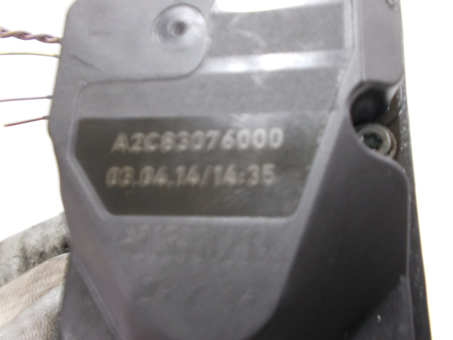 VW PASSAT B6 2.0 TDI CBA Valvola a farfalla A2C83076000