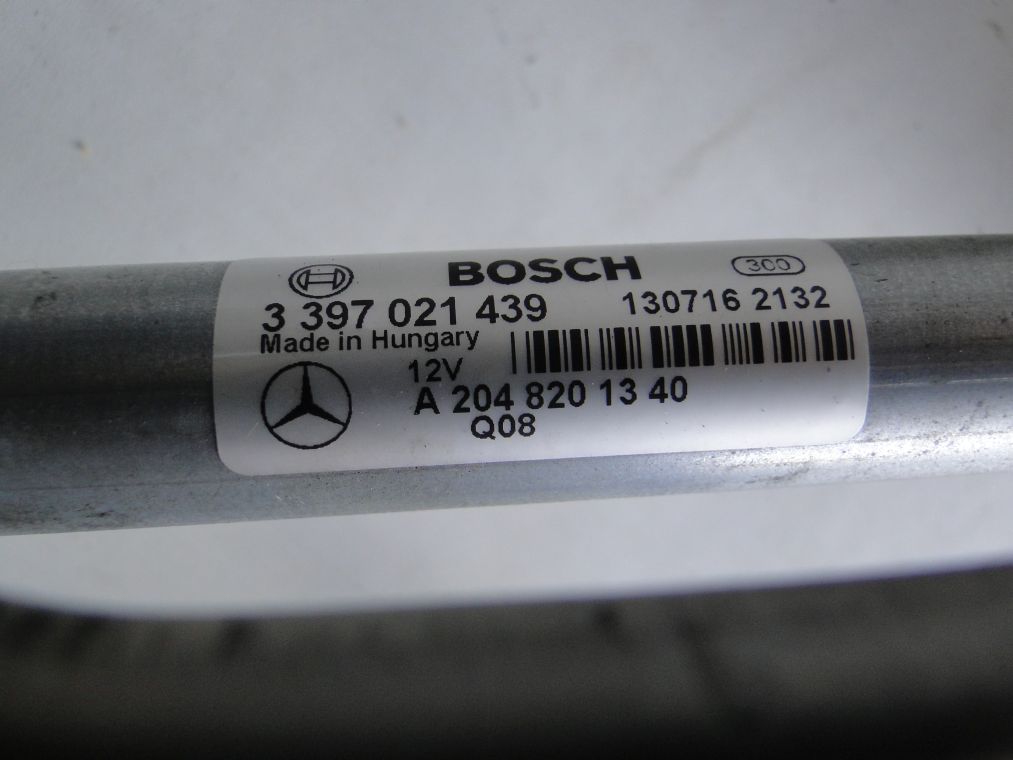 MERCEDES GLK 204 Wischergestänge Motor