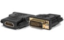 АДАПТЕР DVI РАЗЪЕМ 24+1 / HDMI РАЗЪЕМ золотистый(2187)