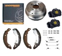 BEBNY BRAKE SHOES CYLINDERS FIAT TIPO TEMPRA SET photo 1 - milautoparts-fr.ukrlive.com