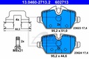 DISQUES SABOTS DE FREIN ATE ARRIÈRE POUR - BMW 3 E90 E91 296MM photo 3 - milautoparts-fr.ukrlive.com