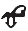 Уплотнитель ALUPLAST S-1560 для окон ПВХ, длина 5 метров