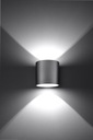 Nástenné svietidlo ORBIS 1 sivé Značka Sollux Lighting