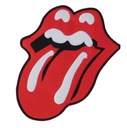 Нашивка Rolling Stones с музыкальной вышивкой