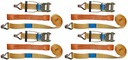 Ремни транспортировочные 3,7м/5т HARNESS для эвакуатора, 4 шт