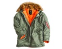 Мужская парка с капюшоном Alpha Industries N3B VF 59 Приталенный размер L