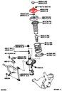 AIR BAGS MOUNTING SHOCK ABSORBER TOYOTA COROLLA E12 VERSO PRIUS MATRIX photo 3 - milautoparts-fr.ukrlive.com