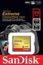 SANDISK 64 ГБ Compact Flash EXTREME CF +120/85 МБ/с