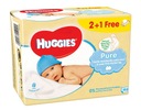Huggies влажные салфетки чистые 3х56 кусочков