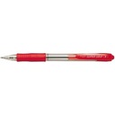 Guľôčkové pero &quot;Super Grip&quot;, červené telo, 0,27mm, červená, PILOT Druh automatický